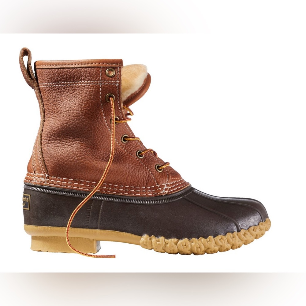 Women's Bean Boots, 8" Shearling-Lined Insulated
